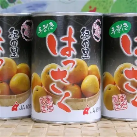和歌山産手剥き八朔缶詰450g×8缶入り(日高町)【1221752】