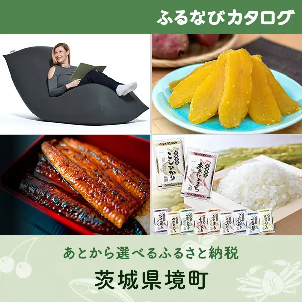 【有効期限なし！後からゆっくり特産品を選べる】茨城県境町カタログポイント