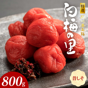特選紀州南高梅「白梅の里」昔しそ　800ｇ_SF2002