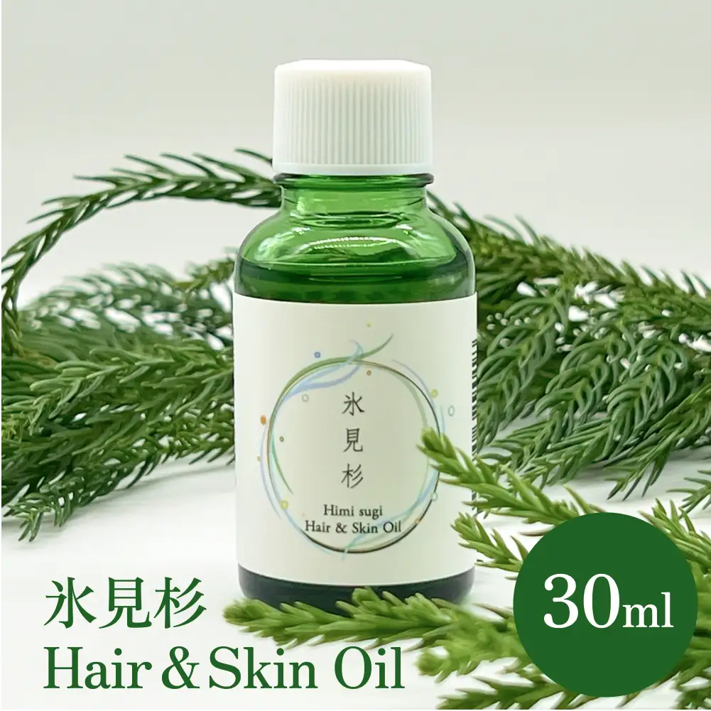 【de R】 氷見杉 Hair & Skin Oil 30ml（001オイル 氷見杉の香り ヘア＆スキンオイル） 