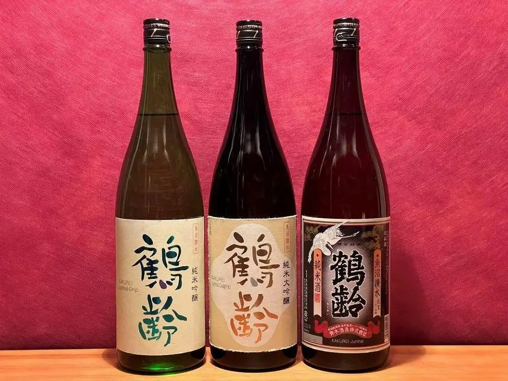 雪国の銘酒「鶴齢」定番品純米系飲み比べセット(1800ml×3本)｜鶴齢