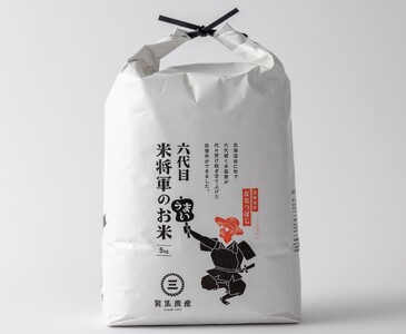 無洗米「六代目米将軍」令和8年産  ななつぼし  ５㎏×６回　【定期便】（C19）