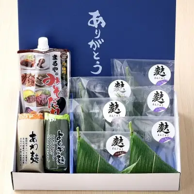 麩饅頭 生麩屋が作る笹巻麩まんじゅう 生麩田楽 ～ありがとうセット～