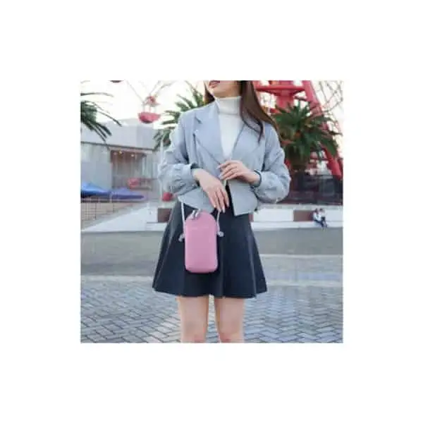豊岡鞄 S4301 TUTUMU Pocket Suede オールドローズ