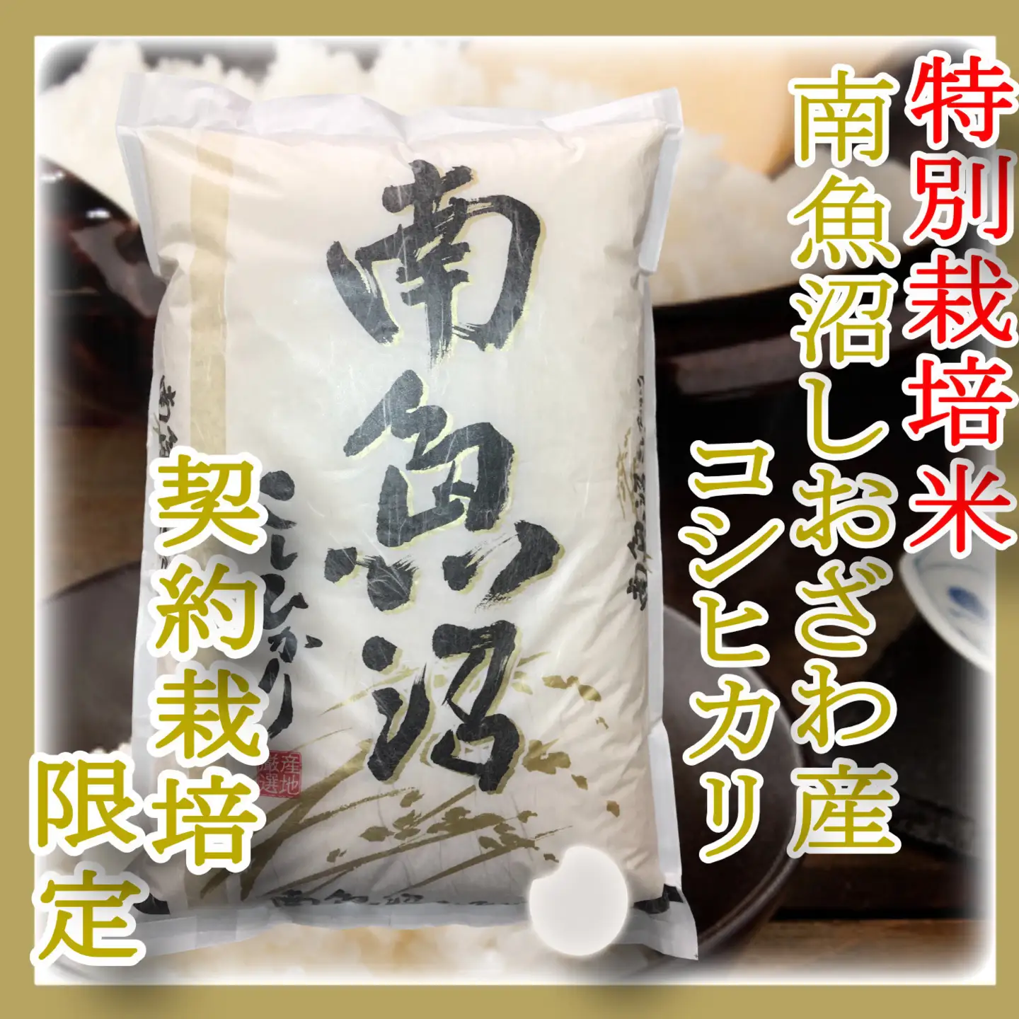 【令和7年産】【精米１５Kg】特別栽培 生産者限定  南魚沼しおざわ産コシヒカリ【銘柄米 ブランド米 精米 こしひかり コシヒカリ 魚沼産 新潟米 産地直送 お米 米 こめ コメ ご飯 御飯 ごはん】