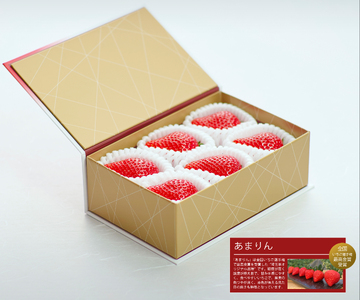 【先行予約】いちご あまりん 210g 苺 あまりん 贈答＼ 期間限定 特別寄附額 ／