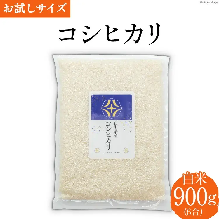 【期間限定発送】 米 令和7年 コシヒカリ 白米 900g(6合)