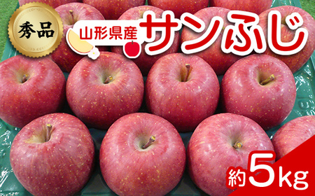 【令和8年産先行予約】 りんご 「サンふじ」 約5kg (12～23玉 秀品) 《令和8年12月上旬～令和9年2月下旬発送》 『カネタ高橋青果』 リンゴ 山形県 南陽市 [1960]