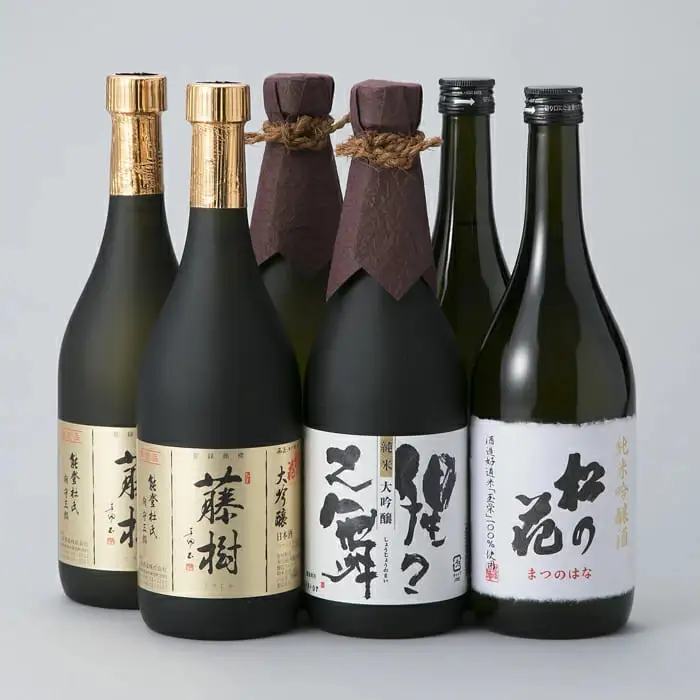 【I-949】川島酒造 松の花 一押しまんぷくセット720ml６本セット ［高島屋選定品］