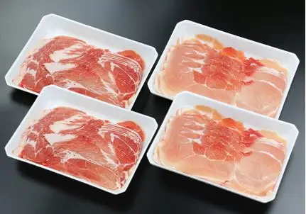 豚肉 日向 ひょっとこポーク ウデ & モモ スライス 各800g 1.6kg
