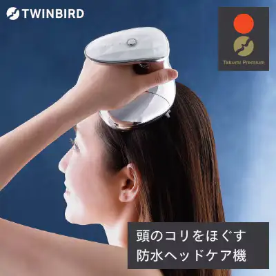 防水ヘッドケア機 パールホワイト (TB-G001JPPW) | 新潟県燕市