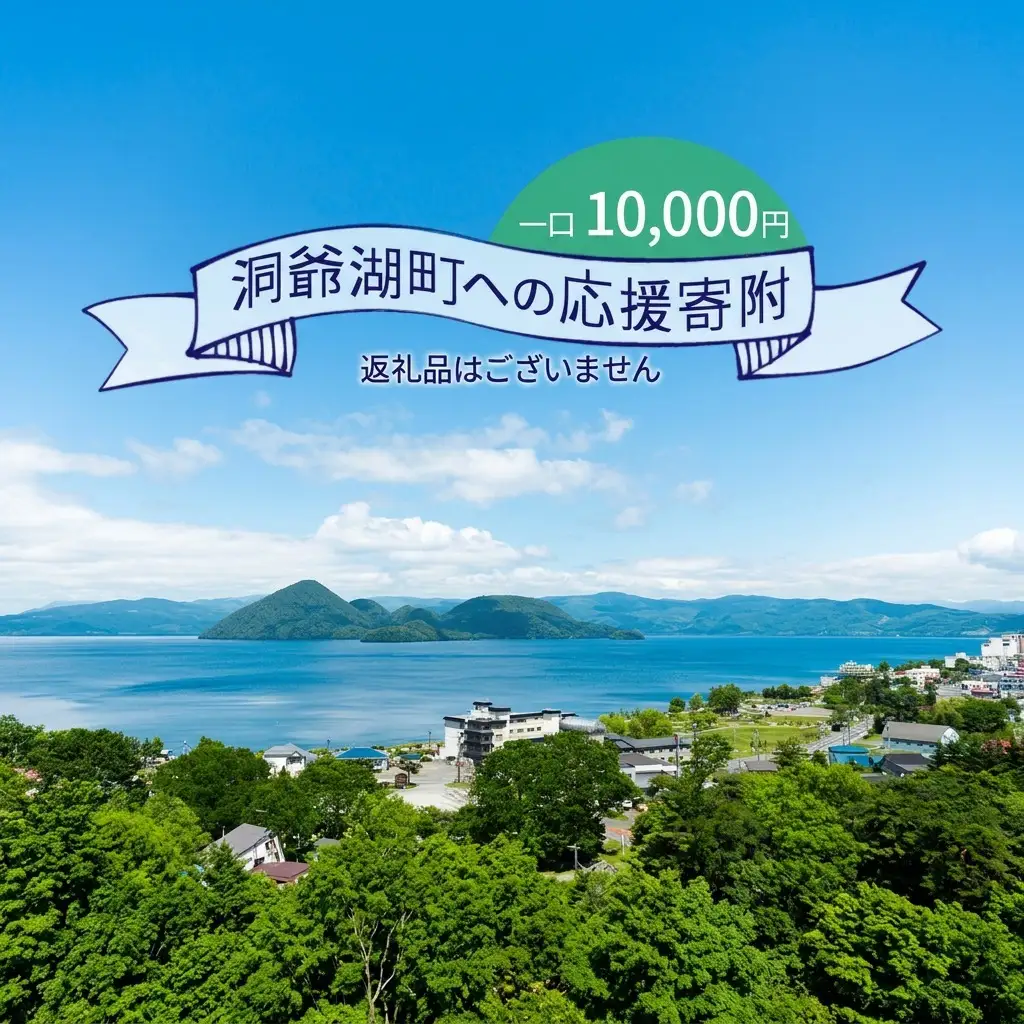 寄附 洞爺湖町 応援受付 返礼品なし 寄附【10,000円コース】