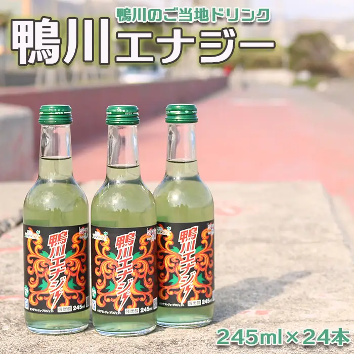 【鴨川のご当地ドリンク】鴨川エナジー 245ml × 24本 [0020-0081]
