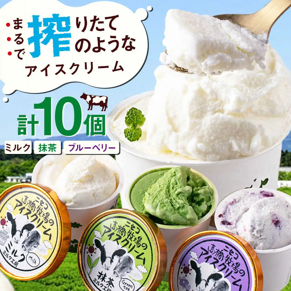 ミルク工房 カップ アイス セット 10個 [AJAI011] アイス 夏