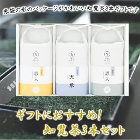 ギフトにおすすめ!知覧茶3本セット【1185803】