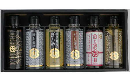 ＜ R8年熊本地震復興支援 ＞調味料 こだわりの贅沢6本 100ml×6本 詰合わせ