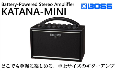 アンプ ギター ポータブル KATANA-MINI BOSS アンプ