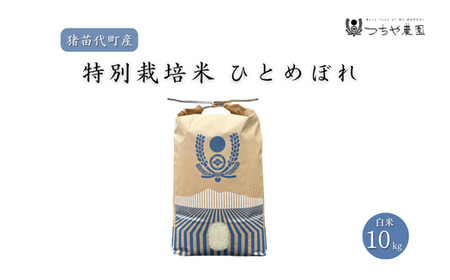 【令和7年度産】 つちや農園 猪苗代町産 特別栽培米ひとめぼれ 10kg（精米）| お米 米 ひとめぼれ