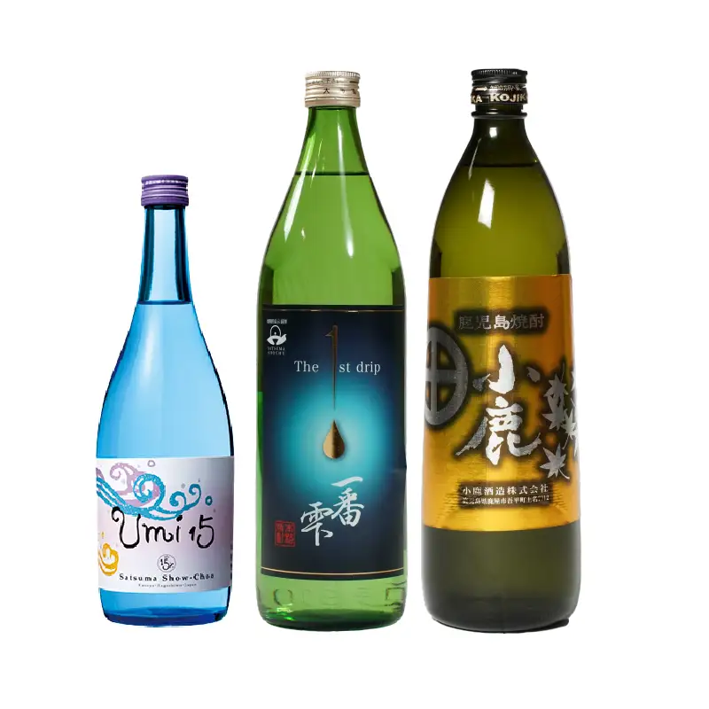 1040 芋焼酎『小鹿』『一番雫』900mlと『海わり』720ml 計3本セット KN034-006 酒 焼酎