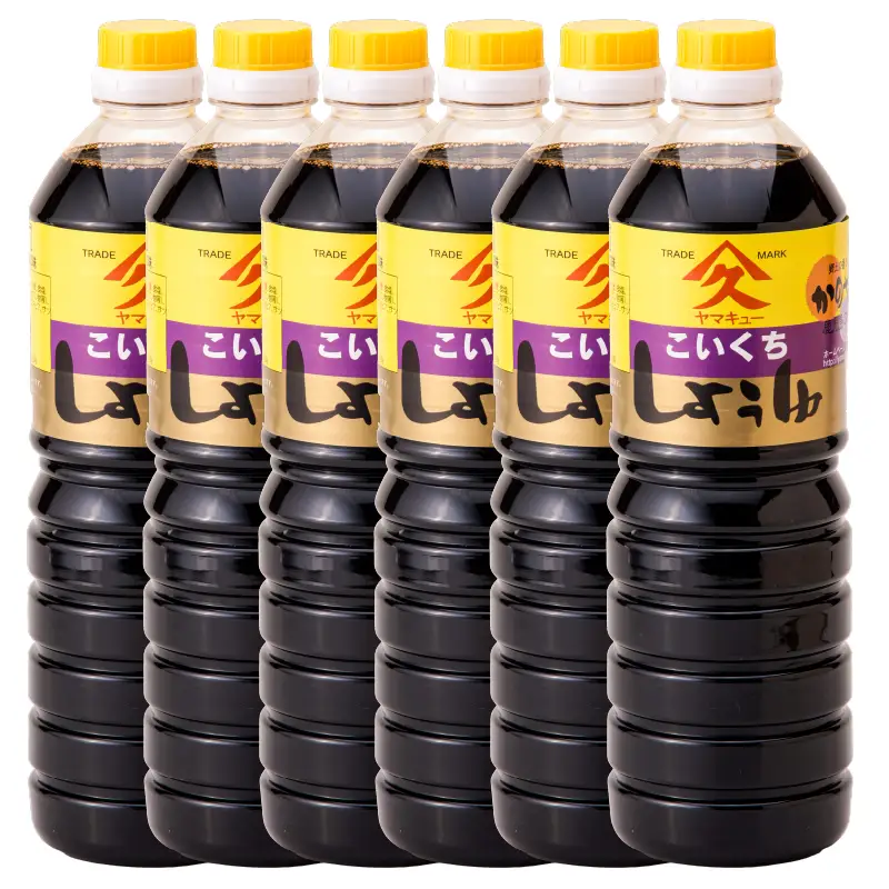 1992 濃口醤油 1L×6本 KN016-002 醤油 調味料