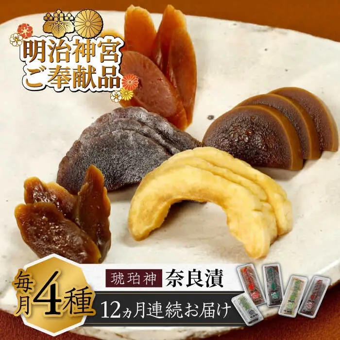 漬物 【全12回定期便】 4種 1.19kg [ABAE048] 漬物