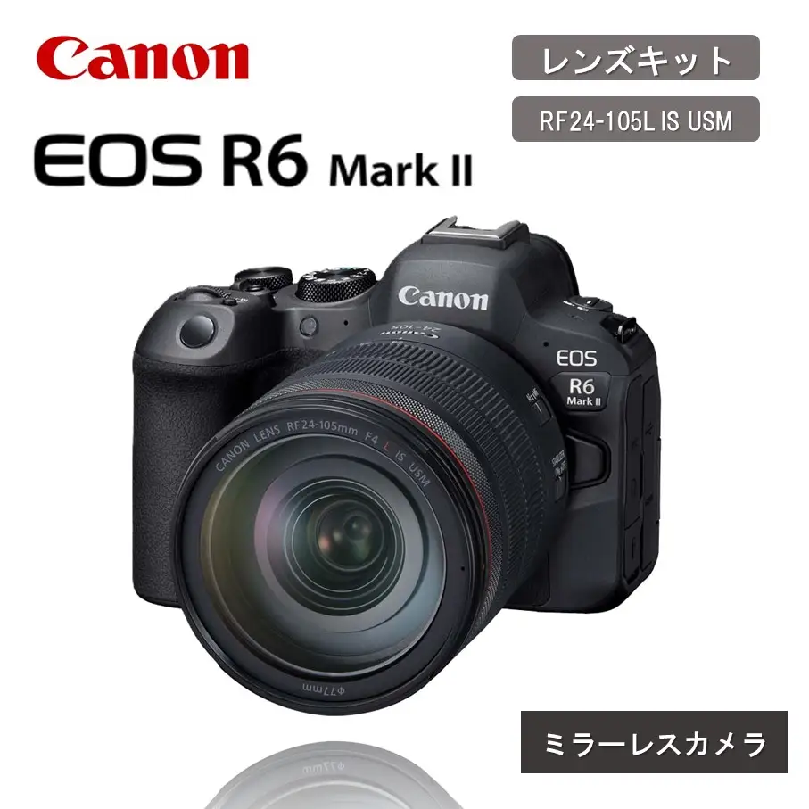 【Canon】 キヤノン ミラーレス カメラ EOS R6 MarkⅡ RF24-105L IS USM レンズキット キャノン_0038C