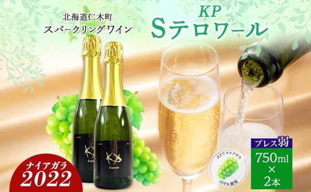 スパークリングワイン KPワインSテロワール辛口 スパークリングワイン【750ml2本】