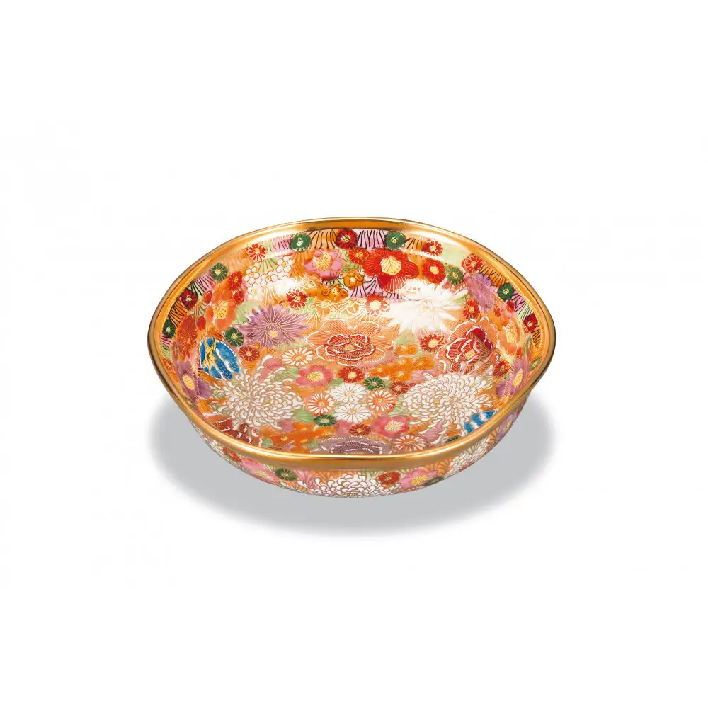 6号鉢　金花詰 民芸品 工芸品 雑貨 食器 鉢皿 小鉢 キッチン雑貨 キッチン用品