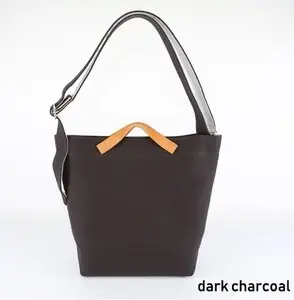 御影屋 松右衛門帆 コンビショルダー dark chacol【ファッション バッグ 兵庫県 高砂市】