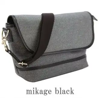 御影屋 松右衛門帆 ショルダーバッグ Vant（ヴァン） mikage black【ファッション バッグ 兵庫県 高砂市】