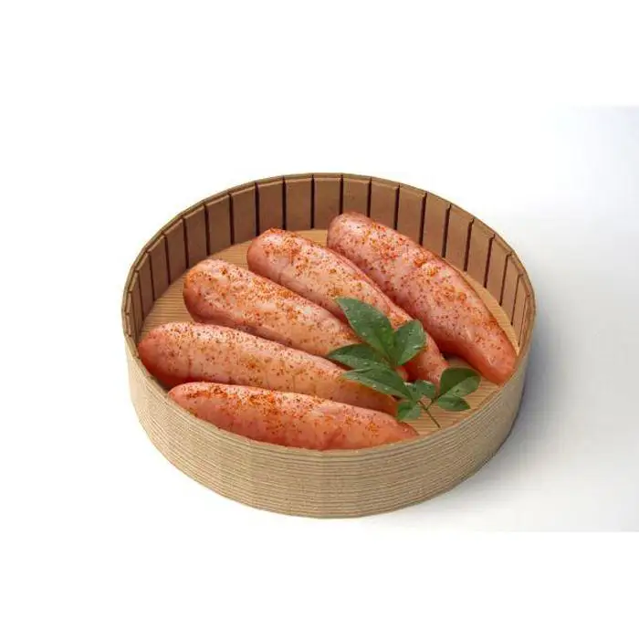 博多ふくいちの炙り辛子明太子220ｇ（紙桶入り）