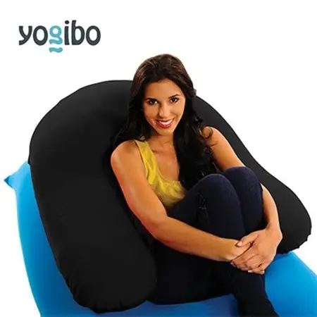 Yogibo Support(ヨギボー サポート)ブラック_雑貨・日用品  家具・インテリア _【配送不可地域：離島】【1167115】