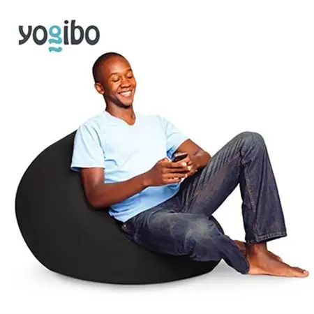 Yogibo Mini(ヨギボー ミニ)ブラック_雑貨・日用品 椅子・チェア・ソファ 家具・インテリア _【配送不可地域：離島】【1167183】