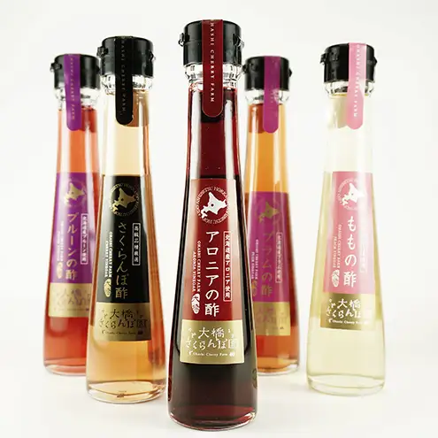フルーツ酢 5種 セット 詰め合わせ 調味料 北海道 桃酢