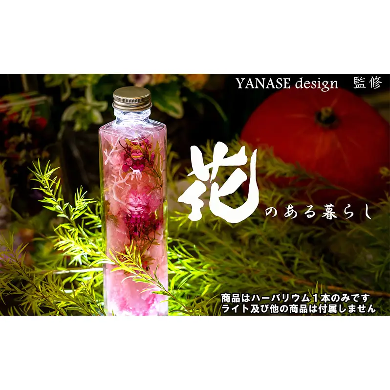 ハーバリウム pink 花季 YANASEdesign.