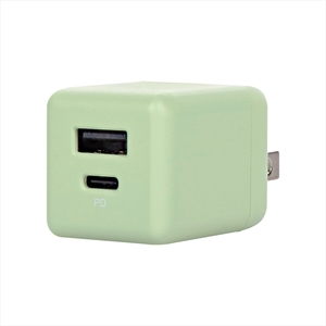 AC充電器 急速充電可能 ピスタチオ PowerDelivery20W Owltech
