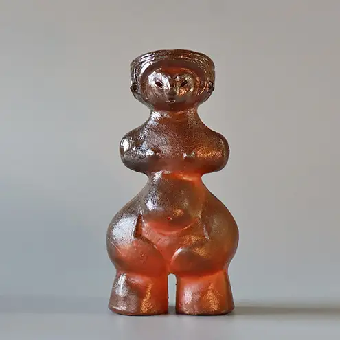 土偶 国宝土偶「縄文のビーナス」（長野県 茅野市尖石縄文考古館蔵