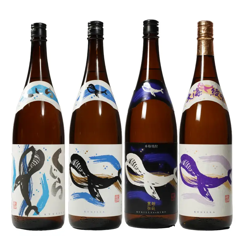 469-1 『くじら』が勢ぞろい！1800ml×4本セット KN034-004 酒 焼酎