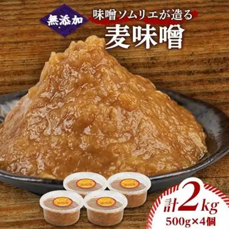 味噌ソムリエが造る姫工房の麦味噌_調味料 味噌  みそ_【1267628】