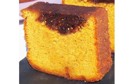 すべて手作りにこだわった、宿河原パウンドケーキ「いちじく」