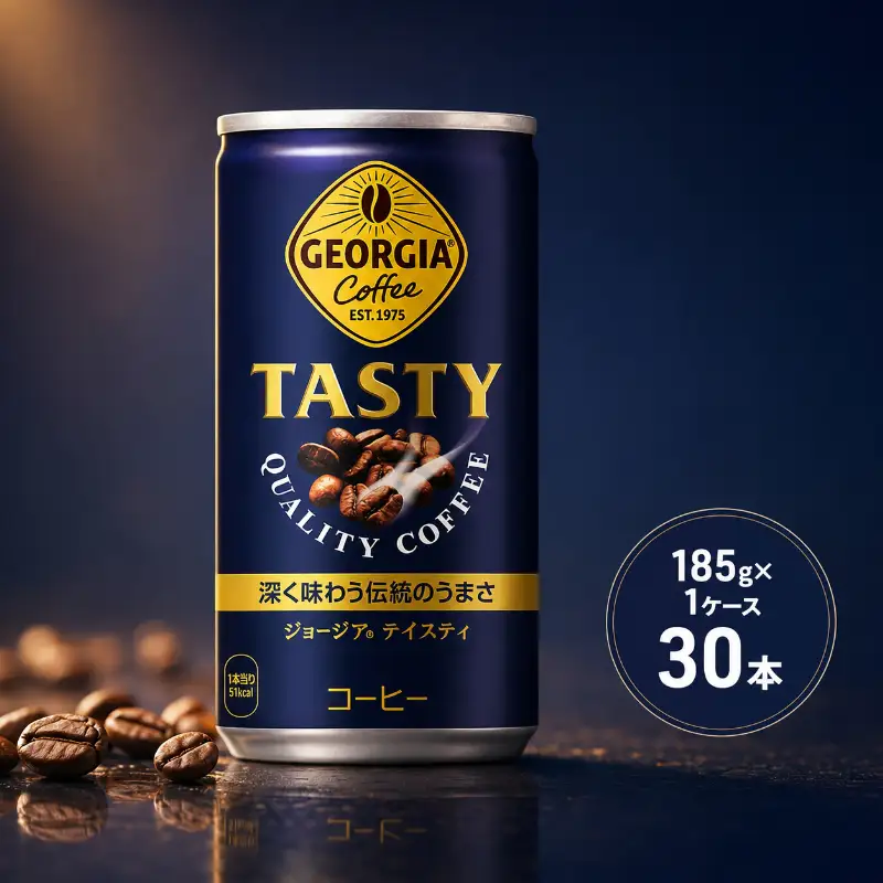 ジョージア テイスティ 缶コーヒー ジョージア【185g缶×30本】