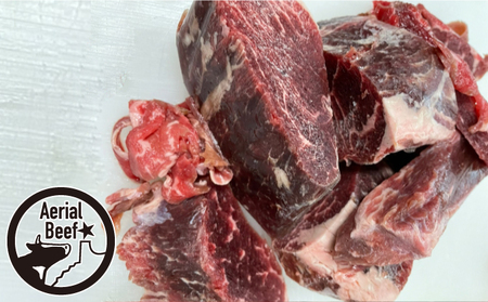 牛肉エアリアルビーフ肩ロースすじ肉ブロック 北海道産 牛肉【2kg】