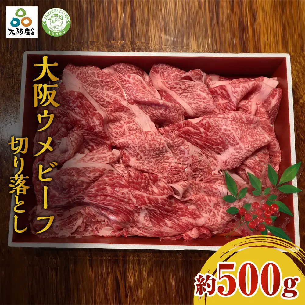 大阪ウメビーフ　切り落とし500g