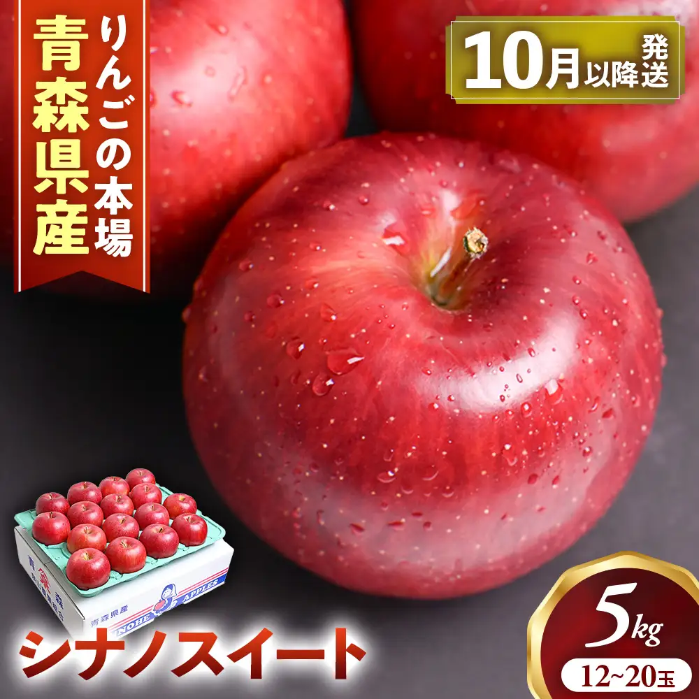 青森県産りんご シナノスイート 約5kg りんご 10月中旬～