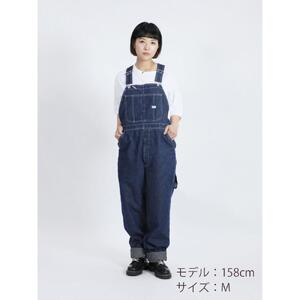 デニム オーバーオール サロペット インディゴカラー　Lサイズ [BET-12-970] | デニム