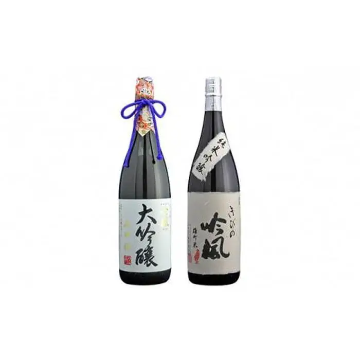 きびの吟風　大吟醸 純米吟醸　2本 セット（1本1,800ml） | 日本酒 大吟醸 岡山 地酒 厳選 晩酌 熱燗 お酒 酒 さけ お中元 お歳暮 贈答 ギフト 送料無料