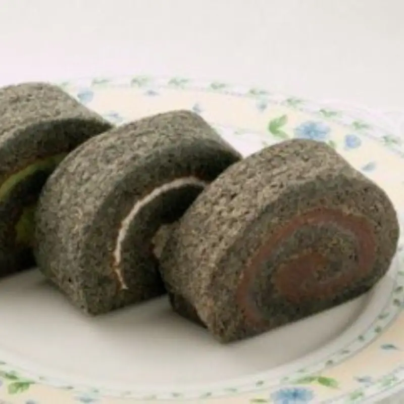 白神古代米ロールケーキセット 3種（生クリーム・ずんだ・あんこ） 食べ比べ お菓子 スイーツ 洋菓子 おやつ 米粉 もちもち 