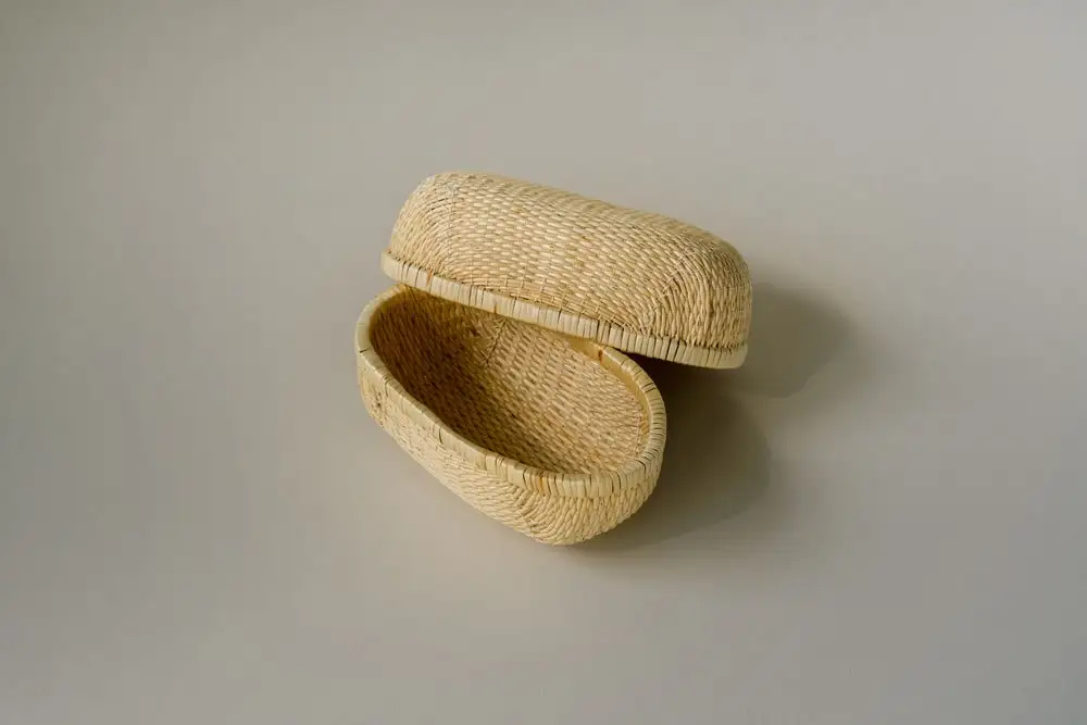 【伝統工芸品】KORI ANRI JAPAN「MUSUBU ヤナギの器」 "Sサイズ" 柳行李 / 豊岡杞柳細工 飯行李 弁当箱 お弁当 行楽 ピクニック ランチボックス