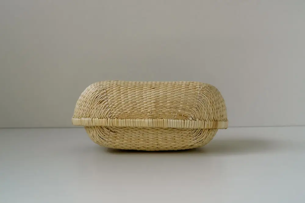 【伝統工芸品】KORI ANRI JAPAN「MUSUBU ヤナギの器」 "Lサイズ" 柳行李 / 豊岡杞柳細工 飯行李 弁当箱 お弁当 行楽 ピクニック ランチボックス