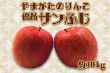 【2026年発送】「優品」山形のりんご（サンふじ）約10kg_H171(R8)